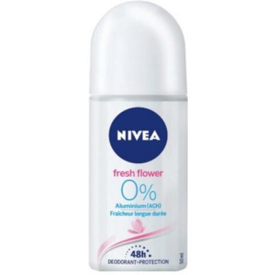 Beiersdorf Nivea roll-on Deodorant 0% alumin. Fresh flower 48h 50ml – Hledejceny.cz
