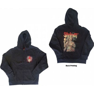 Slipknot mikina Burn Me Away Zipped BP Dark Grey – Zboží Dáma
