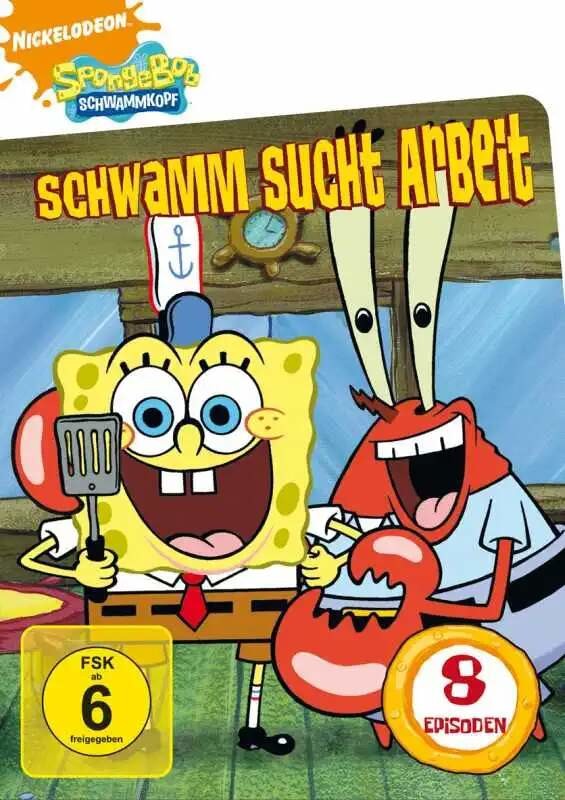 Spongebob - Schwammkopf - Schvamm sucht arbeit DVD