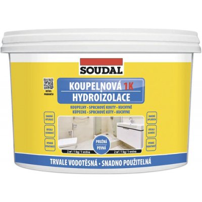 SOUDAL Koupelnová 1K hydroizolace 5 kg – Sleviste.cz