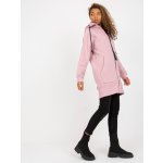 Dlouhá mikina s kapucí AP-BL-AP-3004.32-DARK PINK – Hledejceny.cz