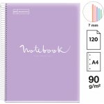 Miquelrius poznámkový blok Emotions A4 linkovaný levandulový 90 g – Zboží Živě