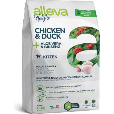 Alleva Holistic Kitten Chicken & Duck 1,5 kg – Hledejceny.cz
