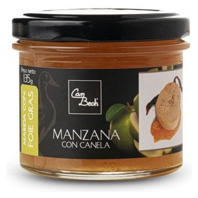 Can Bech k Foie Gras omáčka z jablek golden se skořicí 135 g – Hledejceny.cz