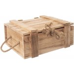 Orion Dřevěná dárková truhla, 36 x 26 x 16 cm – Zboží Dáma