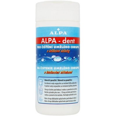 Alpa-dent pro čištění umělého chrupu 150 g