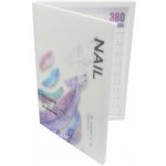 N/A Vzorník Book na laky gely 360 pozic – Zboží Dáma