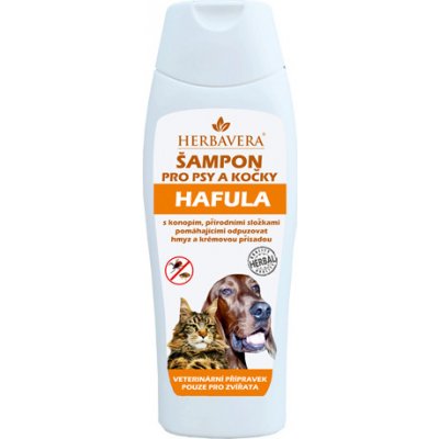 3K s.r.o. Šampon pro psy a kočky HAFULA Antiparazit 250 ml – Zboží Mobilmania