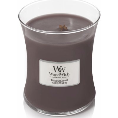 WoodWick Suede & Sandalwood 275 g – Zbozi.Blesk.cz