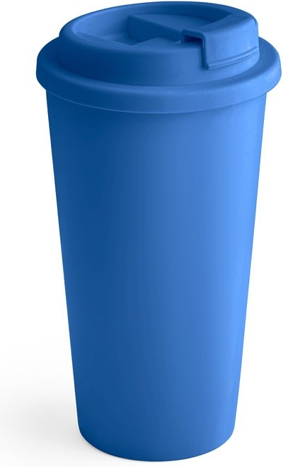 Cuppari Cestovní hrnek ze 100% PP Královská modrá 500 ml
