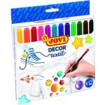 Fixy na textil Jovi 12 barev – Zboží Mobilmania