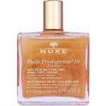 Nuxe Huile Prodigieuse Or Florale multifunkční suchý olej se třpytkami na tvář, tělo a vlasy 50 ml – Sleviste.cz