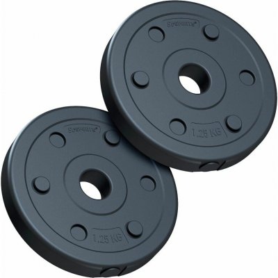 ScSPORTS Sada zátěžových kotoučů 2 x 1,25 kg na osu 30 mm – Hledejceny.cz
