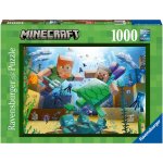 Ravensburger Minecraft 1000 dílků – Zbozi.Blesk.cz