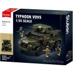 SLUBAN B1179 Pancéřové vozidlo Tajfun VDVS 1:35 519ks – Zboží Dáma