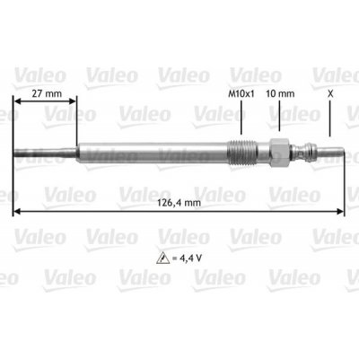 VALEO 345183 Žhavicí svíčka (345183) – Hledejceny.cz