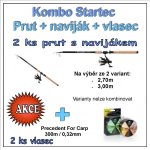 Saenger Startec Allround 3 m 75 g 6 dílů + Naviják Startec RD50 + Vlasec 3 m 1+1 – Zbozi.Blesk.cz