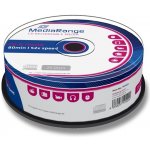 MediaRange CD-R 700MB 52x, spindle, 25ks (MR201) – Hledejceny.cz