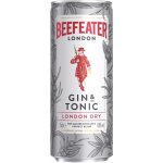 Beefeater Gin And Tonic 4,9 % 0,25 l (plech) – Zboží Dáma