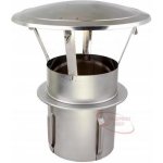 Darco Komínový nástavec ocel odolný proti kyselinám 33 x 52 cm průměr 20 cm – Sleviste.cz