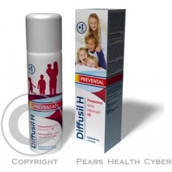 Diffusil H Prevental preventnivní spray odpuzující vši 150 ml