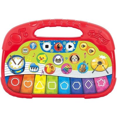 Teddies Pianko pro nejmenší Zvířátka 25 cm