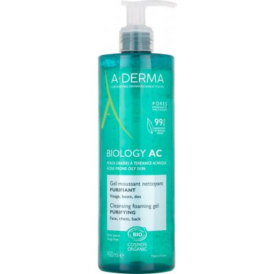 A-Derma Biology AC Čisticí pěnivý gel 400 ml – Zboží Dáma