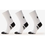 Under Armour ponožky Performance Cotton 3p Qtr white Bílá – Zboží Dáma