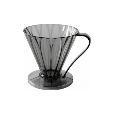 Cafec Flower Dripper Deep 45 Clear Black – Hledejceny.cz