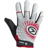 Rukavice na kolo Kellys Impact LF white/grey/red