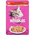 Whiskas s hovězím masem ve šťávě 100 g – Hledejceny.cz