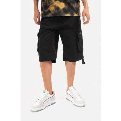 Alpha Industries bavlněné šortky Jet Short černá 191200.03-black