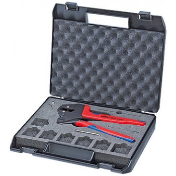 KNIPEX Kleště lisovací (krimpovací) víceúčelové v kufříku knipex 9743200