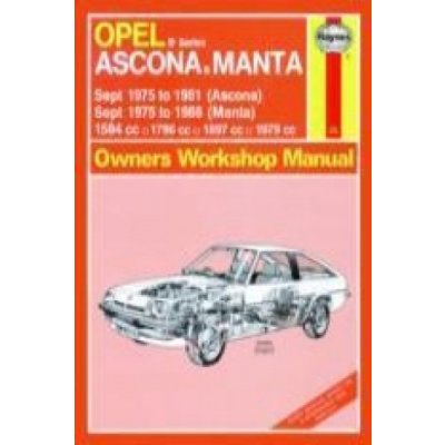 Opel Ascona & Manta Owner's Workshop Manual – Zboží Mobilmania