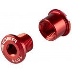 Ridea šrouby do převodníku R8 pro montáž převodníků Al červené – Hledejceny.cz