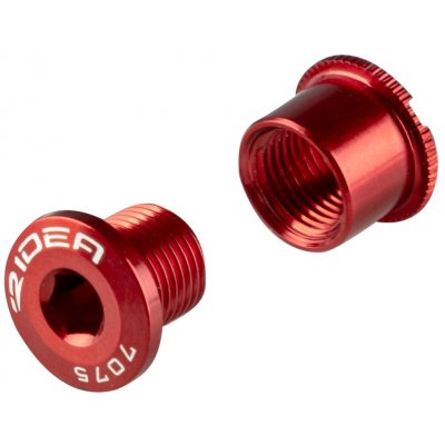Ridea šrouby do převodníku R8 pro montáž převodníků Al červené – Hledejceny.cz