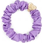 By Eloise London Gold Heart Silk Scrunchie barva Black – Hledejceny.cz