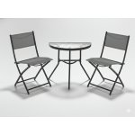Garden Line Sada zahradního nábytku Gama šedá – Sleviste.cz