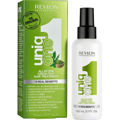 REVLON Revlon Professional Uniq One All In One Green Tea Hair Treatment 150 ml – Hledejceny.cz