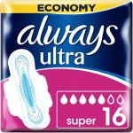 Always, Hygienické Vložky Ultra Day Super Velikost 2 Křidélka 16 ks – Hledejceny.cz