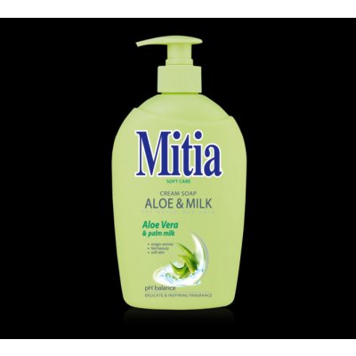 Mitia Aloe & Milk tekuté mýdlo dávkovač 500 ml – Zbozi.Blesk.cz