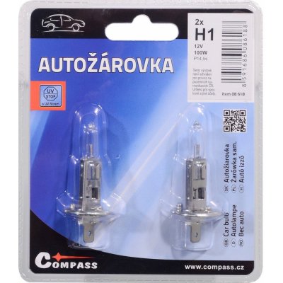 Compass H1 P14,5s 12V 100W 2 ks – Hledejceny.cz