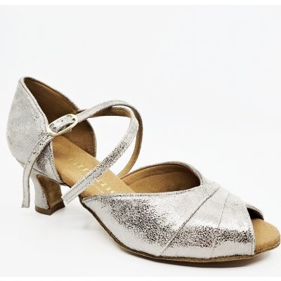 Rummos polootevřená taneční obuv R517/50 hnědo-stříbrná – Hledejceny.cz