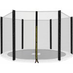 Aga Ochranná síť 150 cm na 6 tyčí černá síť/černá – Zboží Dáma