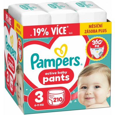 PAMPERS Pants 3 210 ks – Hledejceny.cz