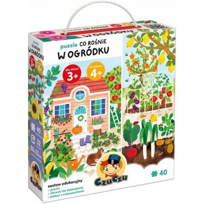 CzuCzu Co roste na zahrádce 3+ 4+ 40 dílků – Hledejceny.cz