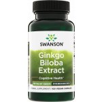 Swanson Extrakt z Ginkgo biloby 120 mg x 100 rostlinných kapslí – Hledejceny.cz