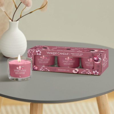 Yankee Candle Sweet Plum Sake 3 x 37 g