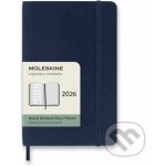 Moleskine A6 týdenní 2026 modrý – Zboží Živě