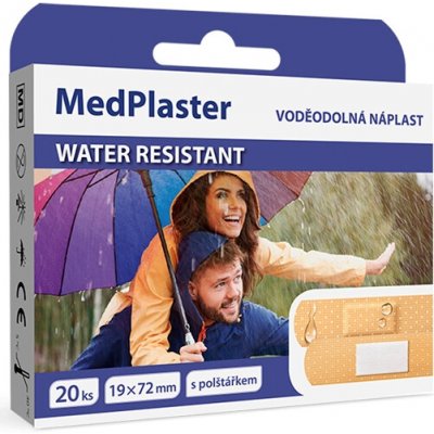 MedPlaster Náplast water resistant 19 x 72 mm 20 ks – Hledejceny.cz